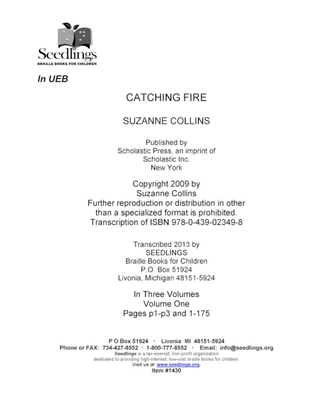 Cover image of Catching Fire by Suzanne Collins
