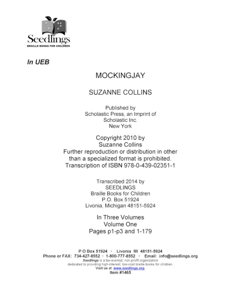 cover image of mockingjay by suzanne collins
