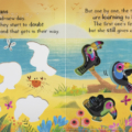 Interior page spread of You Can, Toucan! with touchable birds