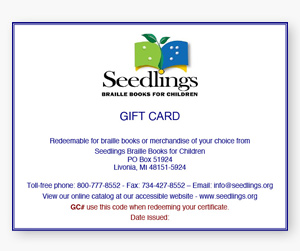 Seedlings Gift Cards