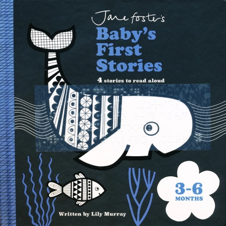 The front cover of the book shows black and white drawings of a whale and a fish with some blue coloring accents.