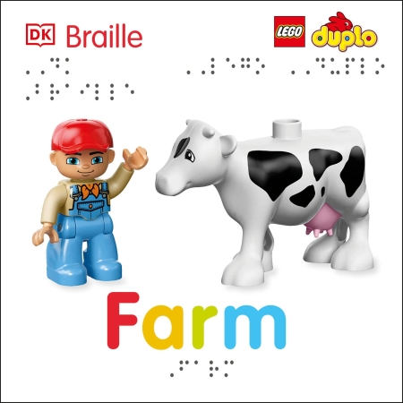 DK Braille Lego Duplo Farm cover